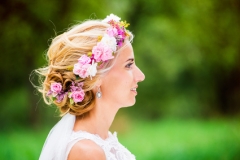 Beautiful young bride